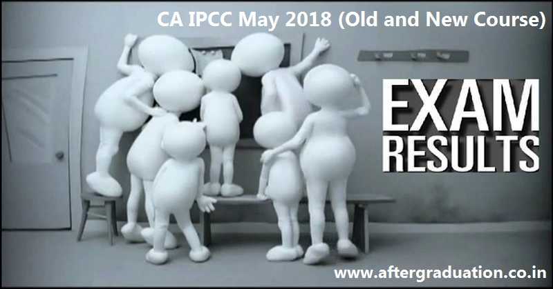 IPCC May 2018 Results (Old and New Course) Announced, Check Results and Merit List