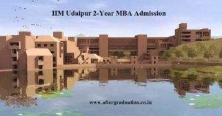 MBA Aspirants must check IIM Udaipur Eligibility Criteria, Application Fees, Selection Criteria, Cut-off Score, reservation, Programme Fee and other details of IIMU 2-Year MBA Admission